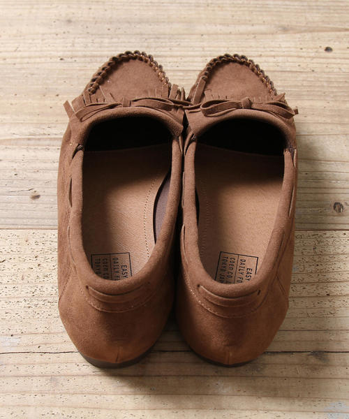 coen（コーエン）の「【2018FW新作】ベーシックモカシン（モカシン/デッキシューズ・レディース・モカ/イエロー/レッド/ブラック・LARGE/MEDIUM/SMALL）」の18枚目の写真