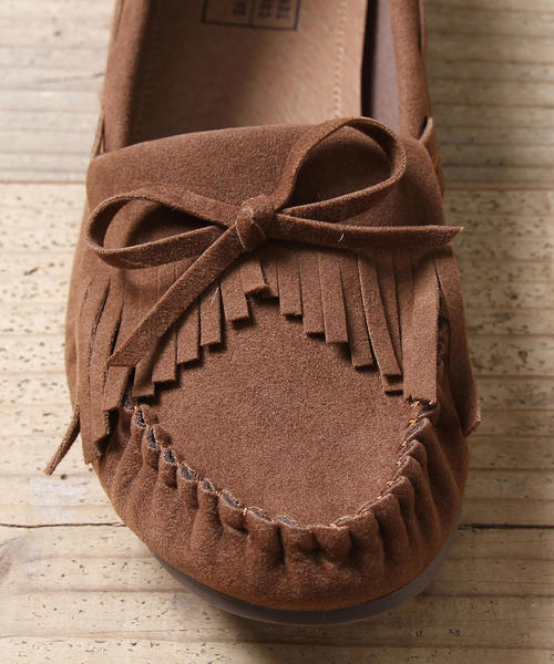 coen（コーエン）の「【2018FW新作】ベーシックモカシン（モカシン/デッキシューズ・レディース・モカ/イエロー/レッド/ブラック・LARGE/MEDIUM/SMALL）」の16枚目の写真