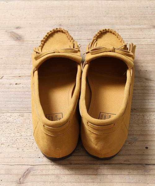 coen（コーエン）の「【2018FW新作】ベーシックモカシン（モカシン/デッキシューズ・レディース・モカ/イエロー/レッド/ブラック・LARGE/MEDIUM/SMALL）」の13枚目の写真