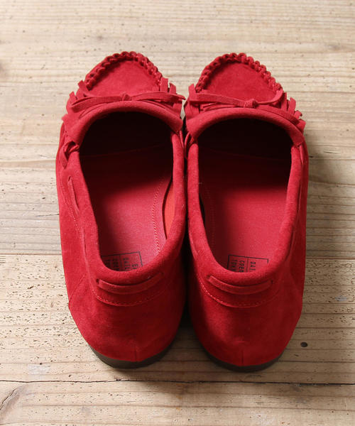 coen（コーエン）の「【2018FW新作】ベーシックモカシン（モカシン/デッキシューズ・レディース・モカ/イエロー/レッド/ブラック・LARGE/MEDIUM/SMALL）」の7枚目の写真