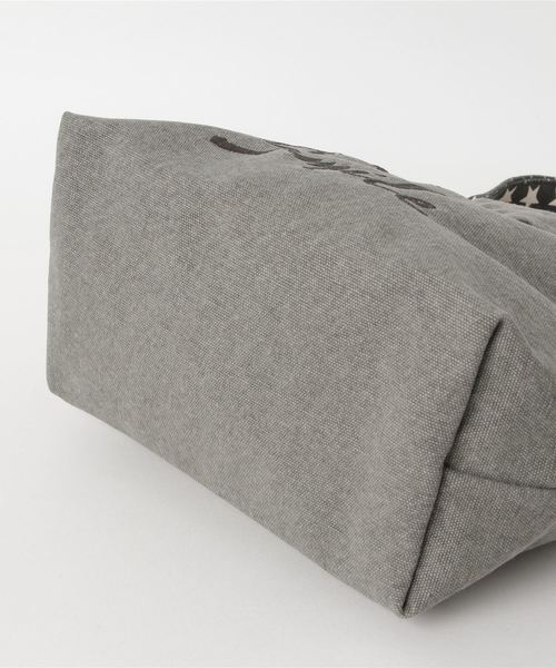 SESTO（セスト）の「tc19ss/刺繍スマイルバック トートバック（トートバッグ・レディース・イエロー/ネイビー/アイボリー/グレー/レッド系その他/イエロー系その他・ONESIZE）」の12枚目の写真