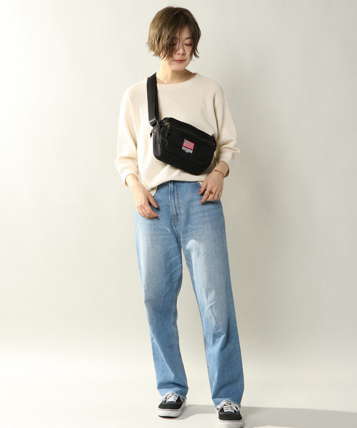 Dickies（ディッキーズ）の「ディッキーズ アメリカンショルダーBAG（ショルダーバッグ・レディース・ブラック/ブラウン/ネイビー・ONE SIZE）」の4枚目の写真