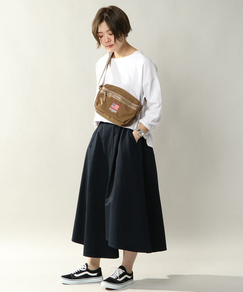 Dickies（ディッキーズ）の「ディッキーズ アメリカンショルダーBAG（ショルダーバッグ・レディース・ブラック/ブラウン/ネイビー・ONE SIZE）」の7枚目の写真