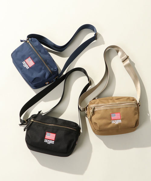 Dickies（ディッキーズ）の「ディッキーズ アメリカンショルダーBAG（ショルダーバッグ・レディース・ブラック/ブラウン/ネイビー・ONE SIZE）」の13枚目の写真