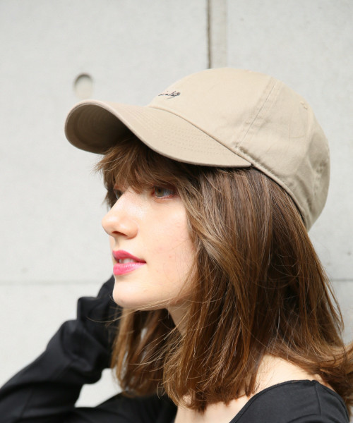 Heather(ヘザー)の「ロゴシシュウCAP 812170(キャップ・レディース・ライトベージュ/キャメル/ブラック/オレンジ系その他・FREE)」の3枚目の写真