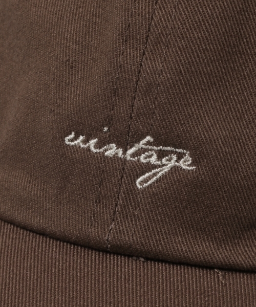 Heather(ヘザー)の「ロゴシシュウCAP 812170(キャップ・レディース・ライトベージュ/キャメル/ブラック/オレンジ系その他・FREE)」の12枚目の写真