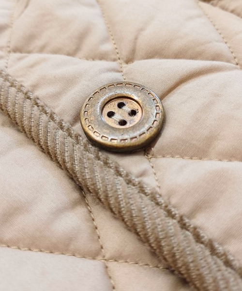 SweetMommy（スウィートマミー）の「復刻！ ダッカー付 3WAY キルティング　ママコート（マタニティウェア/グッズ・レディース・ブラック/グレイッシュベージュ/ピンク/ブルー/カーキ/ブラック系その他/ブルー系その他/ネイビー/ライトカーキ・M/L）」の14枚目の写真