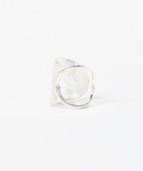 Ray BEAMS（レイビームス）の「R / ダブル イリプス リング（リング・レディース・シルバー・13号）」の3枚目の写真