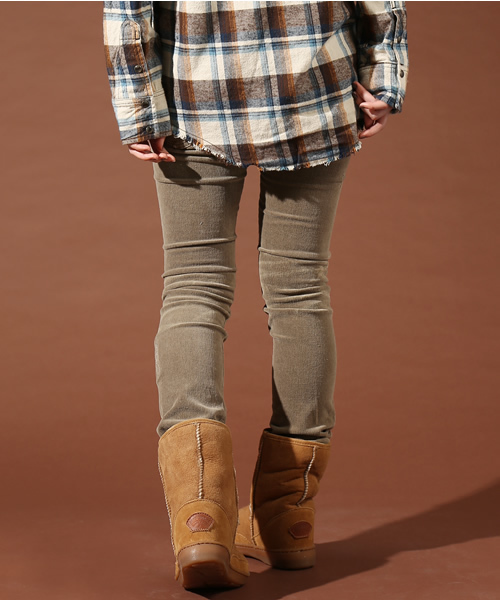 goa(ゴア)の「硫化ストレッチ コールスキニーパンツ(その他パンツ・レディース・ブラック/モカ/ベージュ・SMALL/MEDIUM)」の13枚目の写真