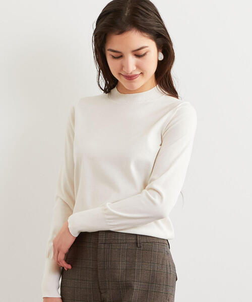 JURGEN LEHL ホワイト ハイネックニット 新品未使用♡ フォックス混ハイネックニット | LE PHIL（ル フィル） ｜【公式】通販