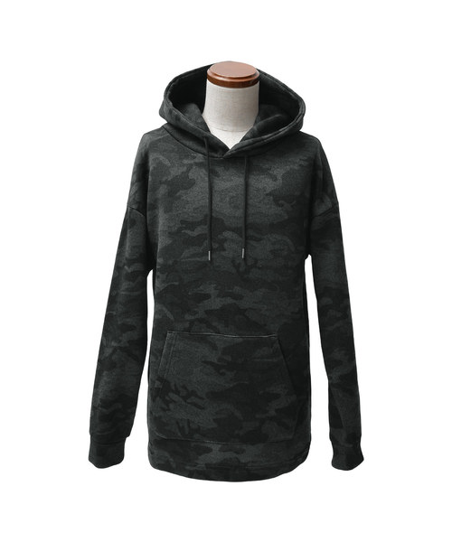 MinoriTY（マイノリティ）の「ニットフリースオーバーサイズパーカー（パーカー・メンズ・ブラック/ネイビー/グレー/カモフラージュ/チェック・M/L）」の14枚目の写真