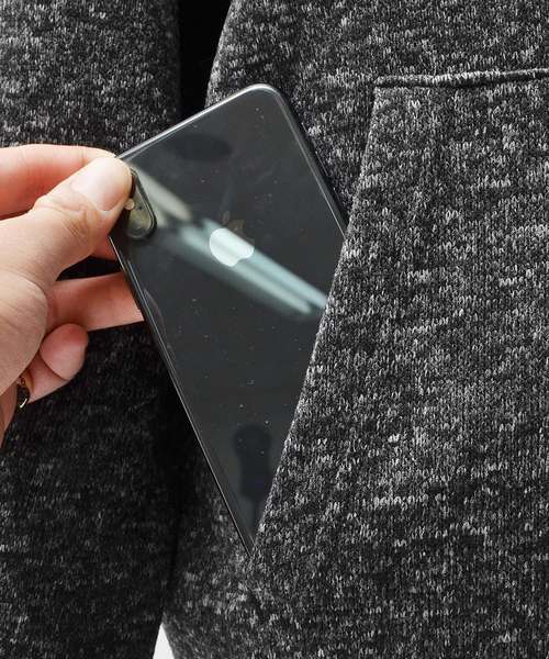 MinoriTY（マイノリティ）の「ニットフリースオーバーサイズパーカー（パーカー・メンズ・ブラック/ネイビー/グレー/カモフラージュ/チェック・M/L）」の18枚目の写真