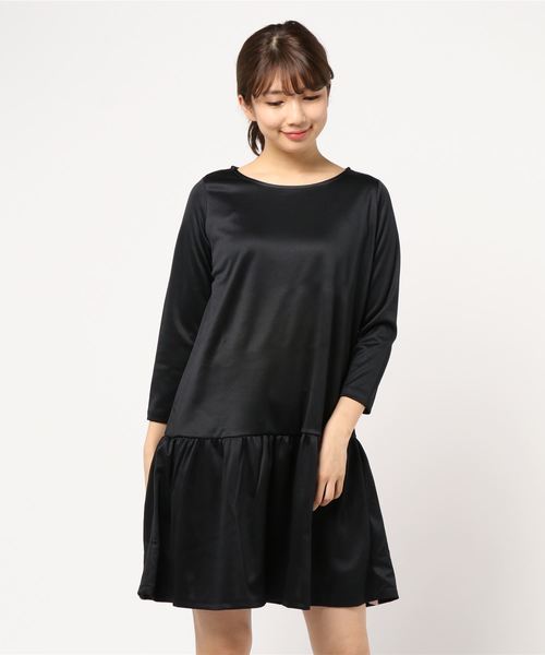 GeeRA(ジーラ)の「裾ギャザー切替ワンピース(ワンピース・レディース・ピンク/ブラック/その他/チェック・SMALL/LARGE/X-LARGE/MEDIUM)」の8枚目の写真