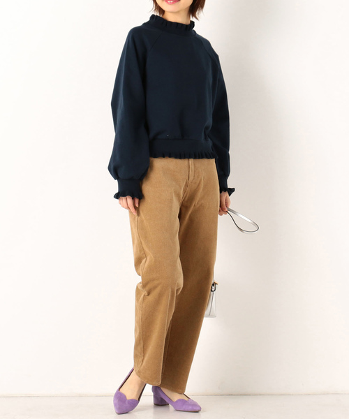 archives(アルシーヴ)の「ネオバボタンストレートパンツコーデュロイ(その他パンツ・レディース・ベージュ/アイボリー/ブラウン・MEDIUM)」の9枚目の写真