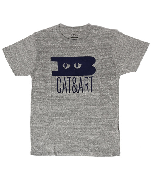 BEAMS T（ビームスティー）の「BEAMS T / CAT & ART（Tシャツ/カットソー・メンズ・ホワイト/チャコールグレー・X-SMALL/SMALL/MEDIUM/LARGE）」の15枚目の写真