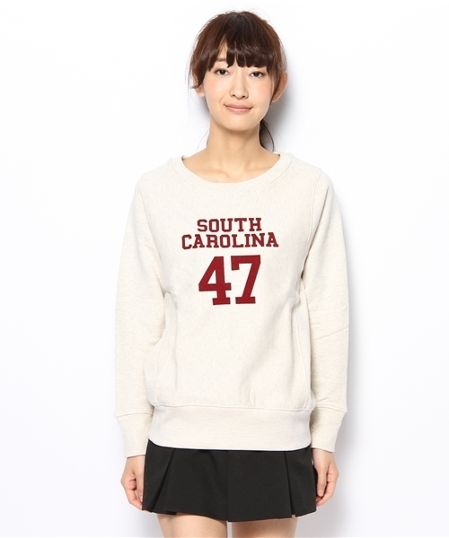 CIAOPANIC（チャオパニック）の「【Ciaopanic】ヘビーウェイト裏毛（スウェット・レディース・グレー/ネイビー/オフホワイト・FREE）」の13枚目の写真