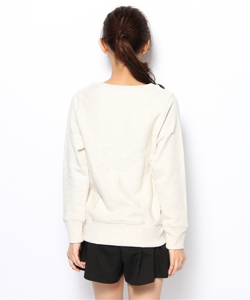 CIAOPANIC（チャオパニック）の「【Ciaopanic】ヘビーウェイト裏毛（スウェット・レディース・グレー/ネイビー/オフホワイト・FREE）」の6枚目の写真