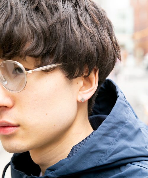 BROTHERHOOD（ブラザーフッド）の「【BROTHERHOOD】サージカル ステンレス ブロック ピアス（ピアス（片耳用）・メンズ・ゴールド/ブラック/シルバー/その他5/その他4/ピンク/その他7/その他1/その他2/その他3/その他8・FREE）」の18枚目の写真