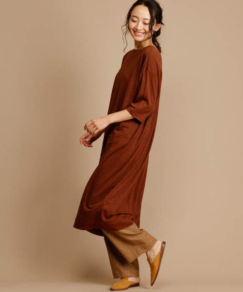 Munich（ミューニック）の「ストライプドビーリラックスパンツ（その他パンツ・レディース・ナチュラル/ネイビー/キャメル・S/M/XS）」の7枚目の写真