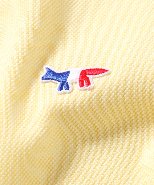 Maison Kitsune(メゾンキツネ)の「【Parisien】PARISIEN WOMAN POLO(ポロシャツ・レディース・グリーン/レッド/ホワイト/ブラック/グレー/イエロー・X-SMALL/SMALL)」の12枚目の写真