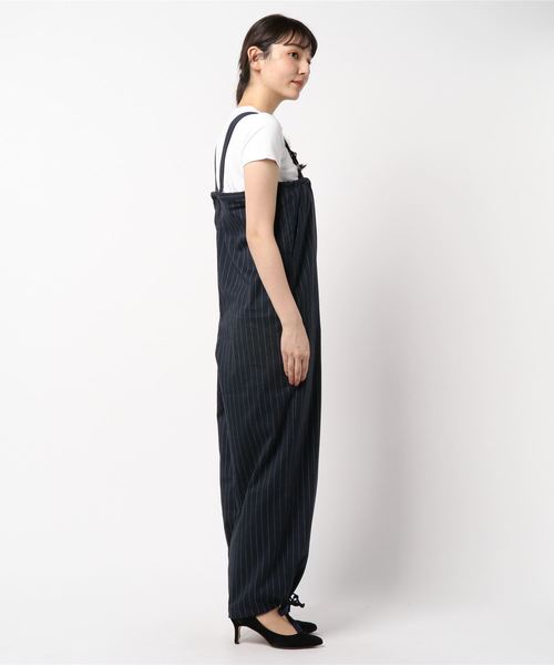 セール】IENA LA BOUCLE ヘリンボン オーバーパンツ◇（サロペット