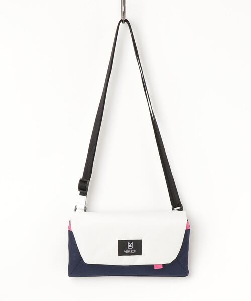 MILESTO（ミレスト）の「【MILESTO/ミレスト】NAUGHTIAM 別注 Hutte トラベルオーガナイザー（ショルダーバッグ・レディース・ブラック/ネイビー/ブラック系その他/グレイッシュベージュ・FREE）」の13枚目の写真