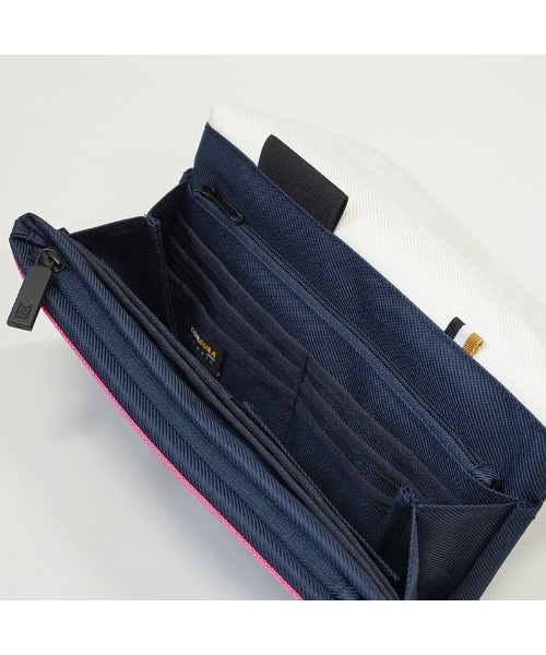 MILESTO（ミレスト）の「【MILESTO/ミレスト】NAUGHTIAM 別注 Hutte トラベルオーガナイザー（ショルダーバッグ・レディース・ブラック/ネイビー/ブラック系その他/グレイッシュベージュ・FREE）」の15枚目の写真