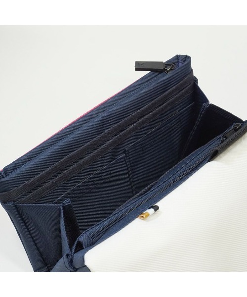 MILESTO（ミレスト）の「【MILESTO/ミレスト】NAUGHTIAM 別注 Hutte トラベルオーガナイザー（ショルダーバッグ・レディース・ブラック/ネイビー/ブラック系その他/グレイッシュベージュ・FREE）」の16枚目の写真