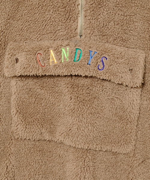 Candy Stripper(キャンディストリッパー)の「YOUTHFUL CANDY BOA HOODIE(パーカー・レディース・ベージュ/パープル/ブラック・2)」の11枚目の写真