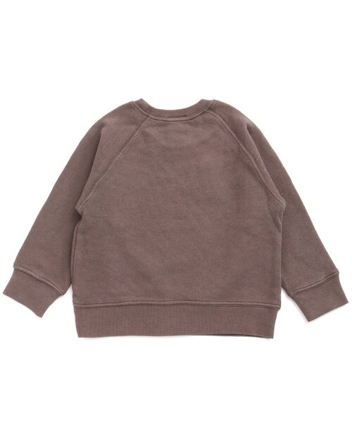 BREEZE（ブリーズ）の「/ラグランガゼットトレーナー（スウェット・キッズ・グレー/ネイビー/ピンク/マスタード/チャコール・130/140/150/90/100/110/120/80）」の6枚目の写真