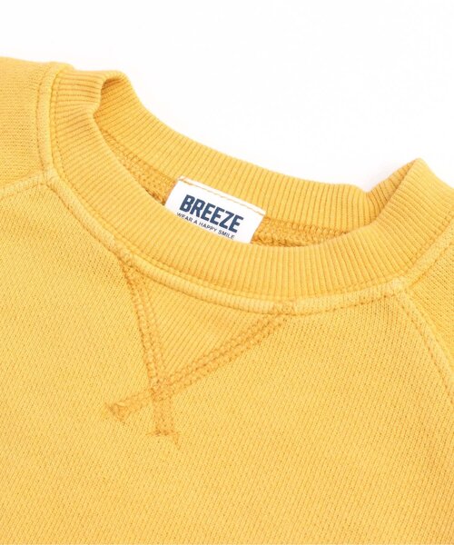 BREEZE（ブリーズ）の「/ラグランガゼットトレーナー（スウェット・キッズ・グレー/ネイビー/ピンク/マスタード/チャコール・130/140/150/90/100/110/120/80）」の11枚目の写真