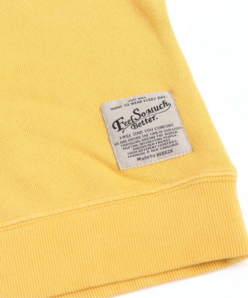 BREEZE（ブリーズ）の「/ラグランガゼットトレーナー（スウェット・キッズ・グレー/ネイビー/ピンク/マスタード/チャコール・130/140/150/90/100/110/120/80）」の12枚目の写真