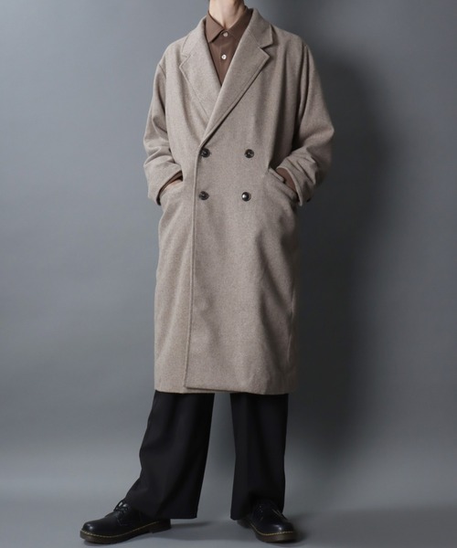 セール】SITRY Wool Chester Coat/別注 オーバーサイズ ウール