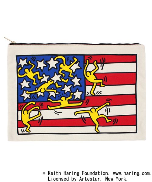 WEGO（ウィゴー）の「WEGO/Keith Haring(キースヘリング) クラッチバッグ（クラッチバッグ・レディース・その他1/その他2・FREE）」の3枚目の写真