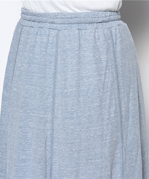 MOUSSY（マウジー）の「PANEL MAXI SKIRT J（スカート・レディース・オレンジ系その他/ブルー系その他/トップグレー/ホワイト・2/1）」の8枚目の写真