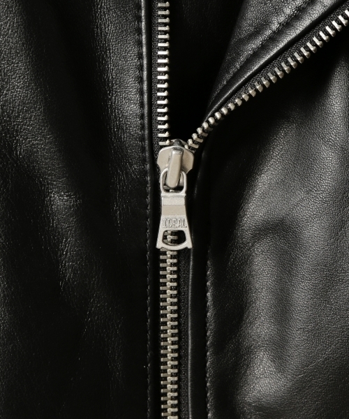 BEAUTY&YOUTH UNITED ARROWS（ビューティーアンドユースユナイテッドアローズ）の「BYMC ライダースブルゾン ◆（ライダースジャケット・レディース・オフホワイト/ブラック・SMALL/MEDIUM）」の5枚目の写真