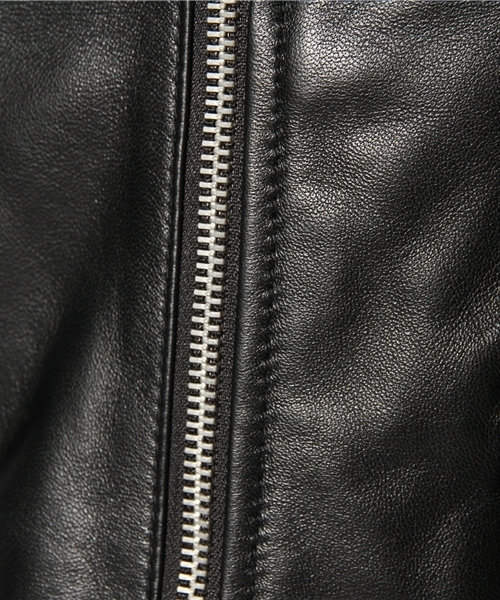 BEAUTY&YOUTH UNITED ARROWS（ビューティーアンドユースユナイテッドアローズ）の「BYMC ライダースブルゾン ◆（ライダースジャケット・レディース・オフホワイト/ブラック・SMALL/MEDIUM）」の6枚目の写真