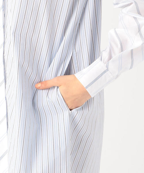 人気上質大割引 ストライプシャツワンピース シャツワンピース コットンポプリン セール ワンピース ドレス Ganni ストライプシャツ ワンピース をセール価格で購入できます Tomorrowland Tomorrowland トゥモローランド のファッション