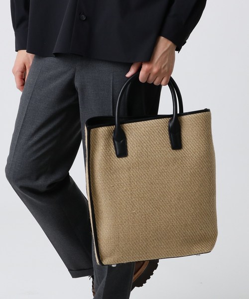 The Dilettante 2wayジュート風トートバッグ
