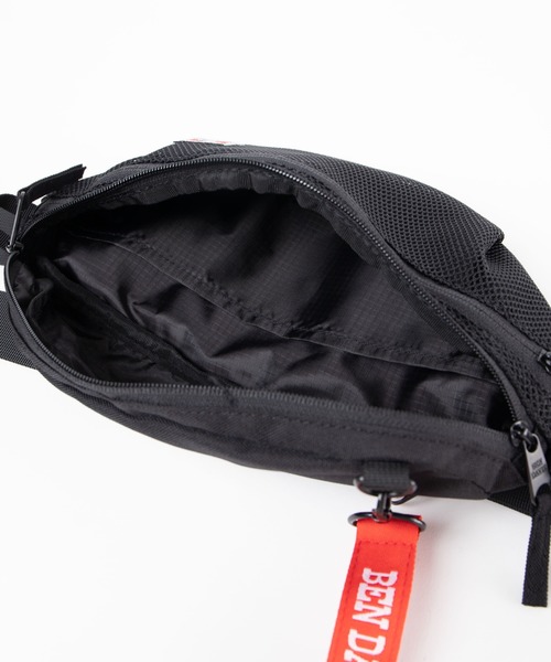 BEN DAVIS（ベンデイビス）の「WEGO/BEN DAVIS MESH WAIST BAG（ボディバッグ/ウエストポーチ・メンズ・ブラック/レッド・FREE）」の15枚目の写真