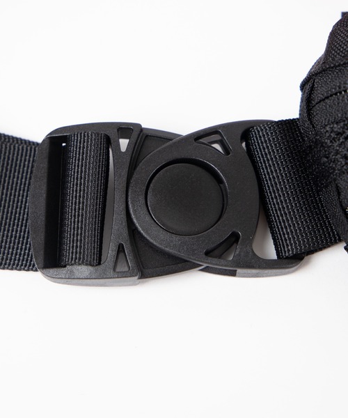 BEN DAVIS（ベンデイビス）の「WEGO/BEN DAVIS MESH WAIST BAG（ボディバッグ/ウエストポーチ・メンズ・ブラック/レッド・FREE）」の18枚目の写真