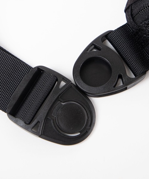 BEN DAVIS（ベンデイビス）の「WEGO/BEN DAVIS MESH WAIST BAG（ボディバッグ/ウエストポーチ・メンズ・ブラック/レッド・FREE）」の19枚目の写真