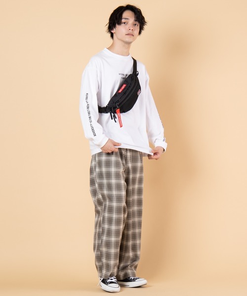 BEN DAVIS（ベンデイビス）の「WEGO/BEN DAVIS MESH WAIST BAG（ボディバッグ/ウエストポーチ・メンズ・ブラック/レッド・FREE）」の22枚目の写真