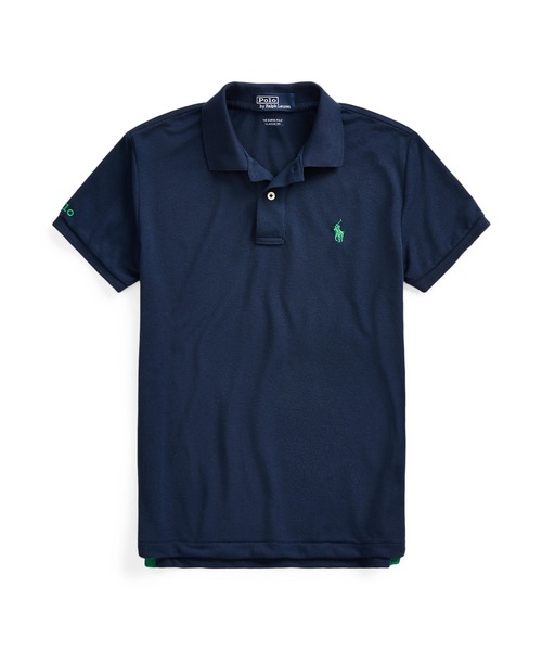 POLO RALPH LAUREN(ポロ ラルフ ローレン)の「アース ポロシャツ(ポロシャツ・レディース・ネイビー系1・SMALL/MEDIUM/LARGE/X-LARGE/X-SMALL)」の1枚目の写真