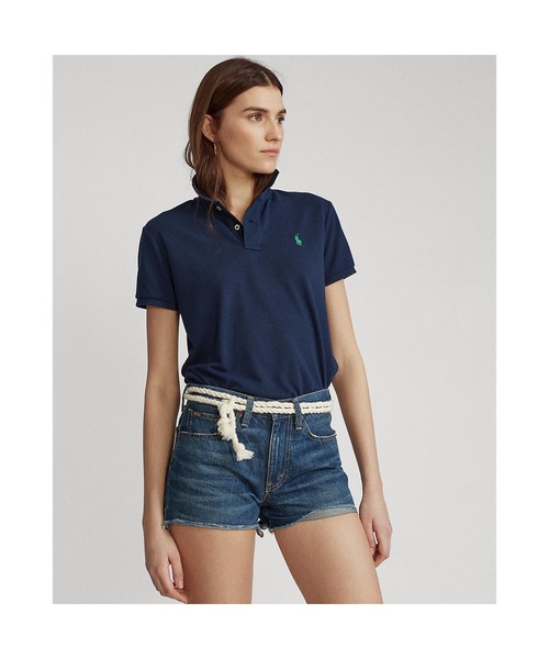 POLO RALPH LAUREN(ポロ ラルフ ローレン)の「アース ポロシャツ(ポロシャツ・レディース・ネイビー系1・SMALL/MEDIUM/LARGE/X-LARGE/X-SMALL)」の4枚目の写真