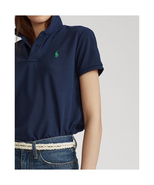POLO RALPH LAUREN(ポロ ラルフ ローレン)の「アース ポロシャツ(ポロシャツ・レディース・ネイビー系1・SMALL/MEDIUM/LARGE/X-LARGE/X-SMALL)」の6枚目の写真