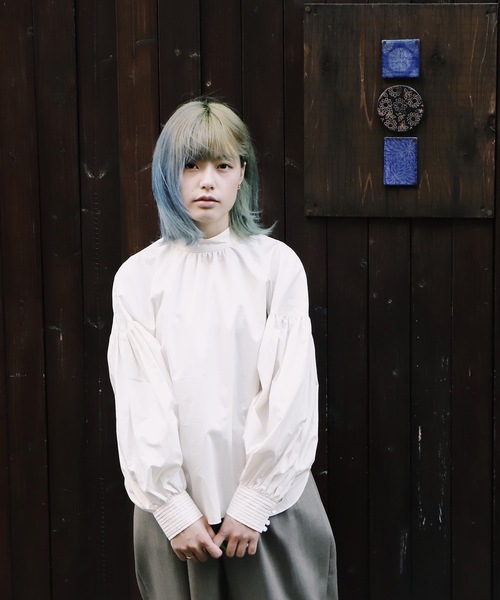 rikolekt(リコレクト)の「CONTRAST BLOUSE(シャツ/ブラウス)」|キナリ