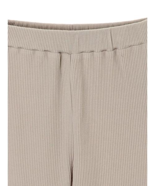 AMERICAN HOLIC（アメリカンホリック）の「カットリブリラックスパンツ　＊（その他パンツ・レディース・ブラック/アイボリー/グレイッシュベージュ・M/L）」の15枚目の写真