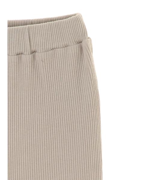 AMERICAN HOLIC（アメリカンホリック）の「カットリブリラックスパンツ　＊（その他パンツ・レディース・ブラック/アイボリー/グレイッシュベージュ・M/L）」の14枚目の写真