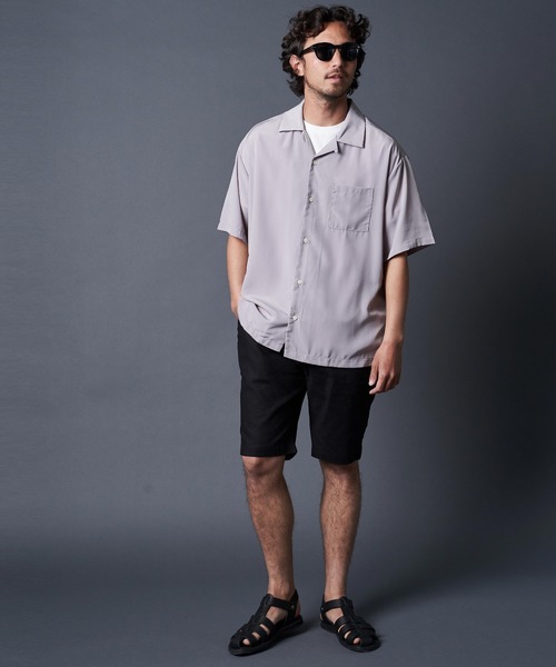 THE TWENTYSEVEN(ザ トゥエンティーセブン)の「The TWENTYSEVEN:C/L STRETCH SHORTS コットン/リネン ストレッチ ショーツ(その他パンツ・メンズ・ブラック/ベージュ/ネイビー・M/L/XL)」の9枚目の写真
